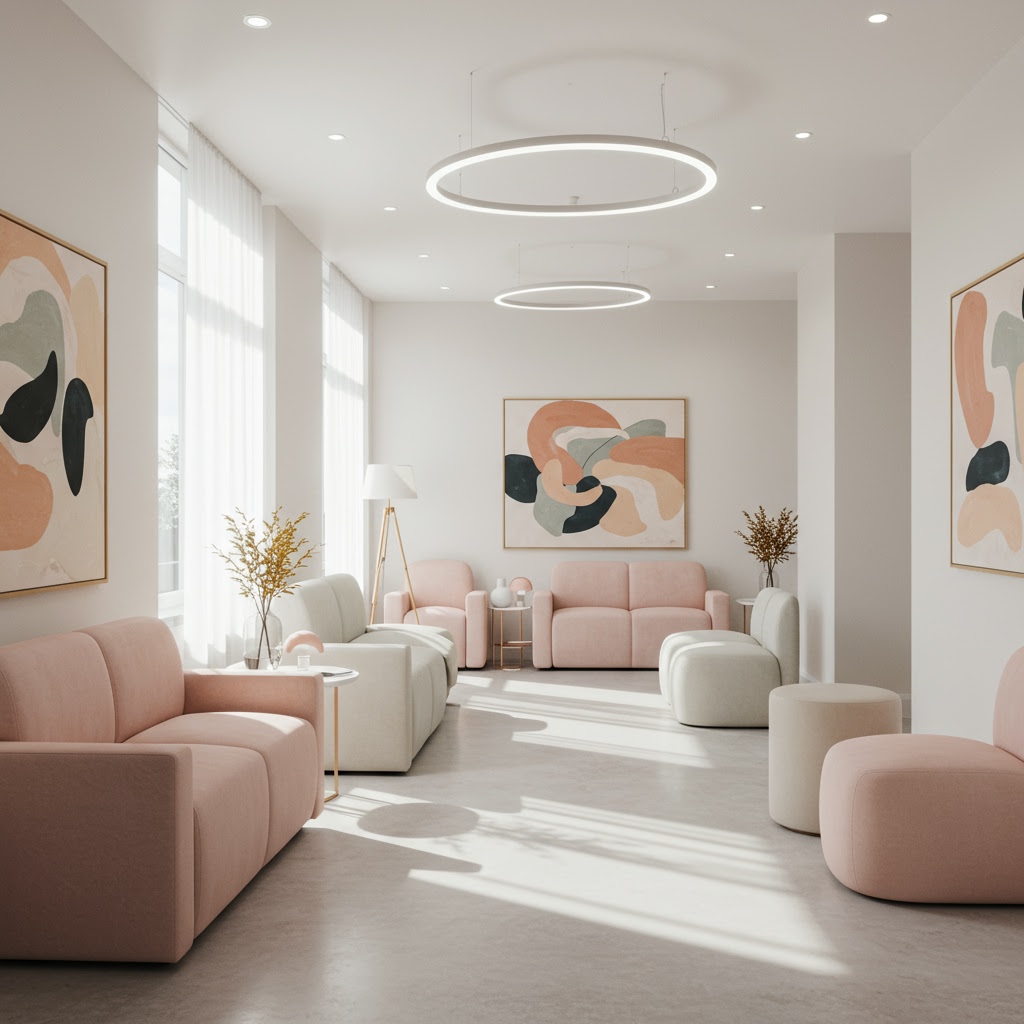 A welcoming and modern clinic interior